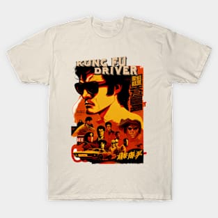 Kung Fu Driver Retro Stye Gift T-Shirt